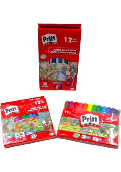 Pritt Anaokulu 3 Parça Boya Seti