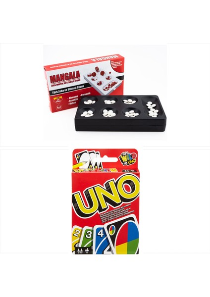 Mangala + Uno 2'li Kutulu Oyun Seti