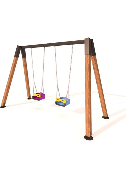 Ahşap Salıncak, Park Salıncak, Ahşap Bahçe Salıncağı