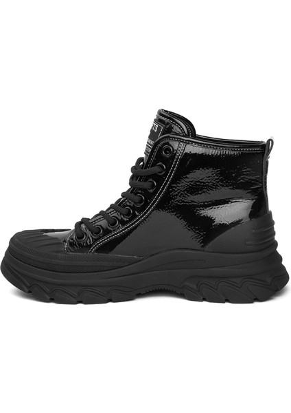 24K311-4 Kadın Sneaker Bot Siyah