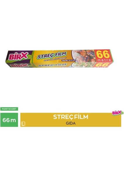 Streç Film 66 Metre Gıda Streci