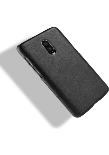 Oneplus 6t Için Retro Kılıf Retro Anti Scratch Lychee Desen Koruyucu (Yurt Dışından)