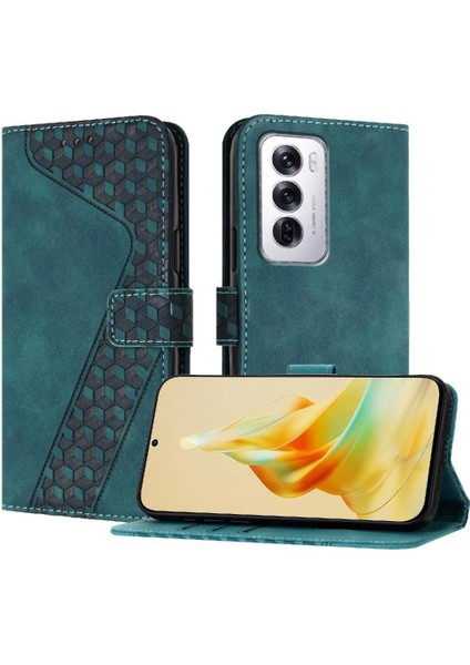 Oppo Phone 12 5g Için Telefon Kılıfı Cüzdan Kart Yuvaları Kapak Flip Folio Manyetik (Yurt Dışından)