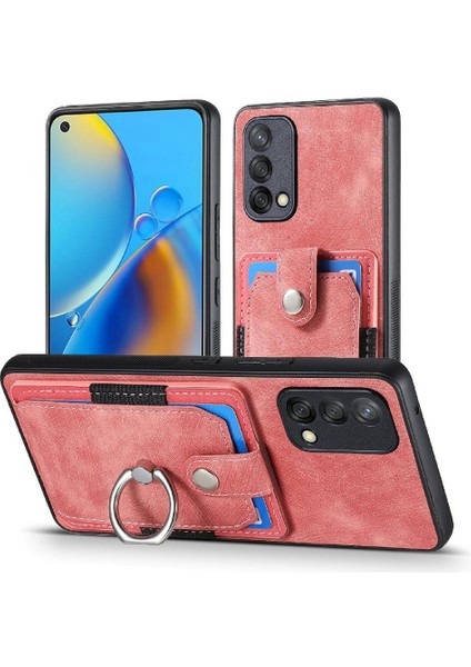 Oppo A74 4g Crad Yuvası Için Kılıf Manyetik Araç Montaj Standı Halka Tutucu (Yurt Dışından)
