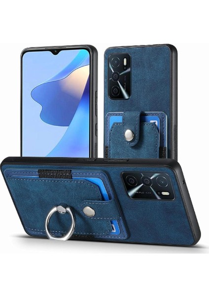 Oppo A16 Manyetik Araç Montaj Yüzük Tutucu Crad Yuvası Standı Için Kılıf (Yurt Dışından)