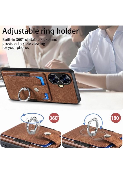 Realme C55 Standı Crad Yuvası Manyetik Araç Montaj Halkası Tutucu (Yurt Dışından) fırsatları