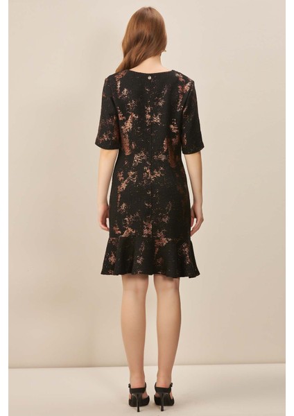 Kısa Kollu Çok Renkli Tüvit Elbise fırsatları