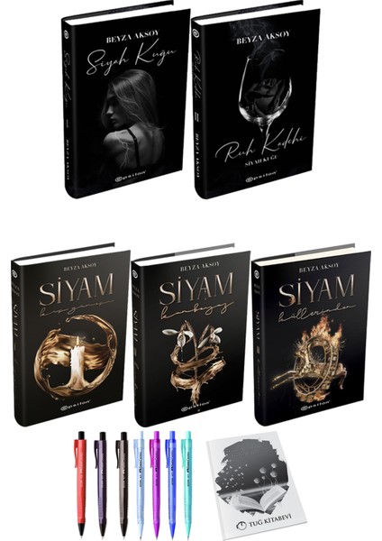 Siyah Kuğu: Ruh Kadehi - Siyam - 5 Kitap