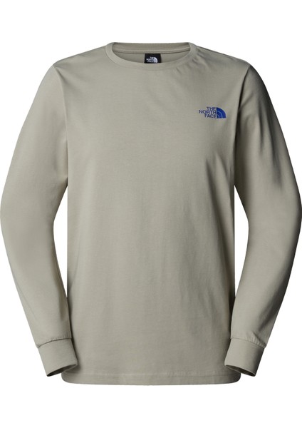 The North Face Erkek L/s T-Shirt Topographıc NF0A89DR1I41