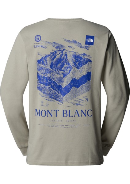 The North Face Erkek L/s T-Shirt Topographıc NF0A89DR1I41