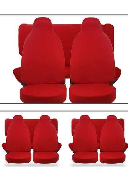 Seat Ibıza Hb Için Uyumlu Servis Kılıfı Kırmızı fiyatları