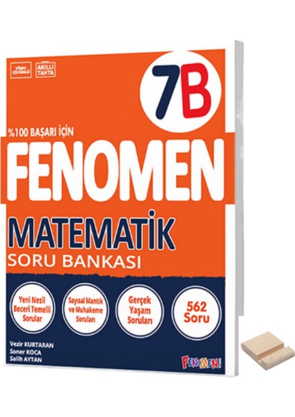 Fenomen Yayıncılık 7. Sınıf B Serisi Matematik Soru Bankası