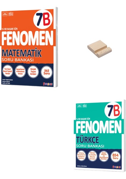 7. Sınıf B Serisi Matematik ve Türkçe 2li Soru Bankası