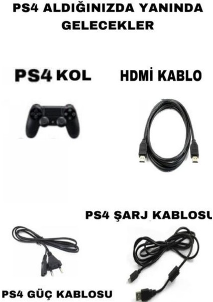 Ps4 Slim 1tb + 1 Kol + 14 Dijital Oyun + 12 Aygaranti