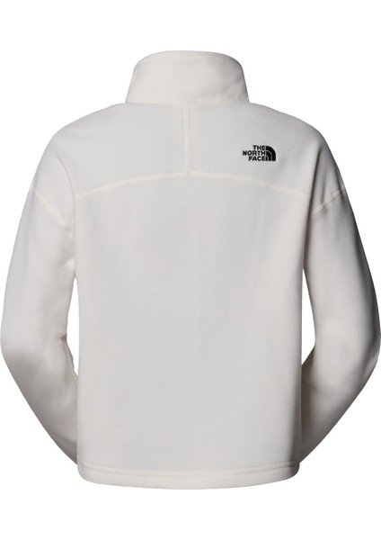 The North Face Kadın 100 Glacıer Cropped Yarım Fermuar Sweatshirt  NF0A855N4HP1