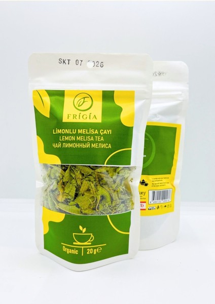 Limonlu Melisa Çayı 20 gr Doğal