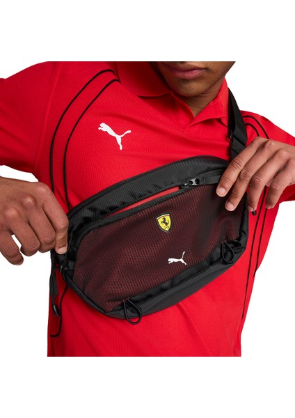 Ferrari Race Erkek Siyah Günlük Stil Bel Çantası 09066302 fırsatları