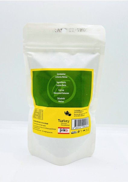 Limonlu Melisa Çayı 20 gr Doğal