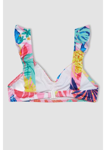 Kız Çocuk Desenli Bikini Takımı C4156A824HS