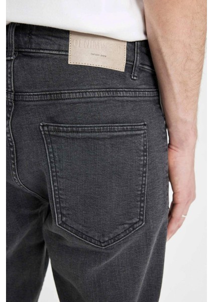 Regular Fit Jean Bermuda Şort A4804AX24SM