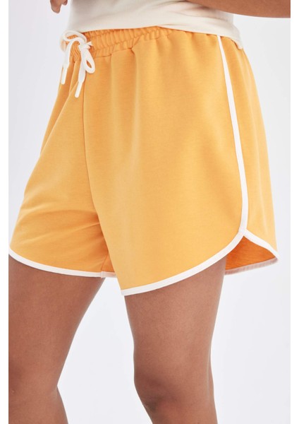 Fit Standart Fit Sporcu Kısa Paça Şort B0108AX24HS