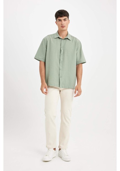 Sergio Regular Fit Normal Kalıp Normal Bel Boru Paça Jean PANTOLON D4460AX24AU