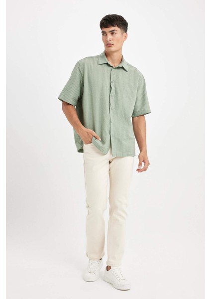 Sergio Regular Fit Normal Kalıp Normal Bel Boru Paça Jean PANTOLON D4460AX24AU