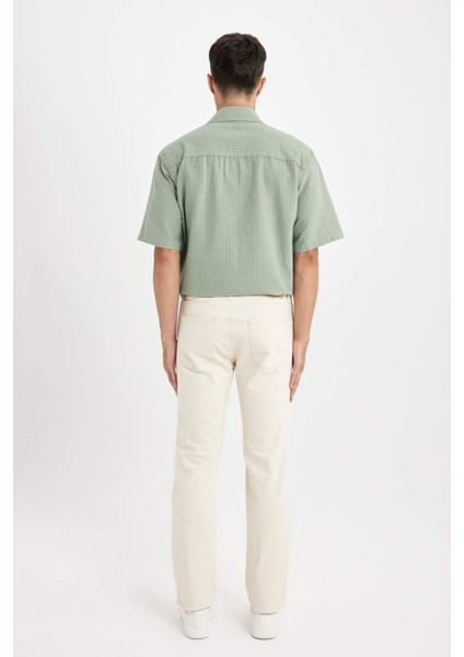 Sergio Regular Fit Normal Kalıp Normal Bel Boru Paça Jean PANTOLON D4460AX24AU