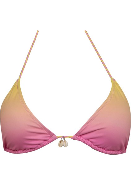 Fall in Love Regular Fit Degrade Baskılı Bikini Üstü D2640AX24HS