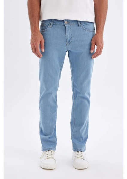 Sergio Regular Fit Normal Kalıp Normal Bel Boru Paça Jean Pantolon D2413AX24SM