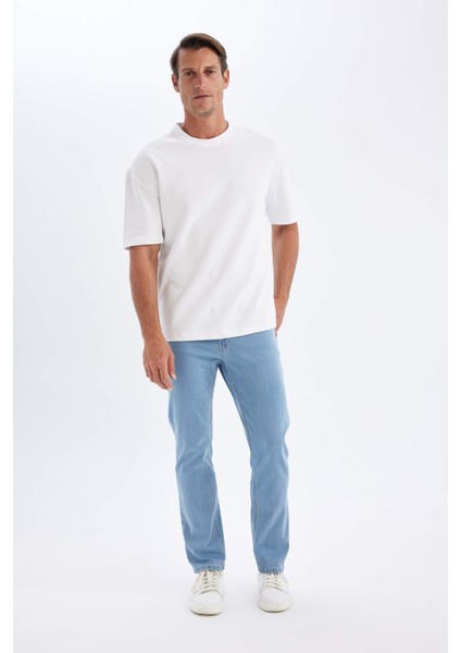 Sergio Regular Fit Normal Kalıp Normal Bel Boru Paça Jean Pantolon D2413AX24SM