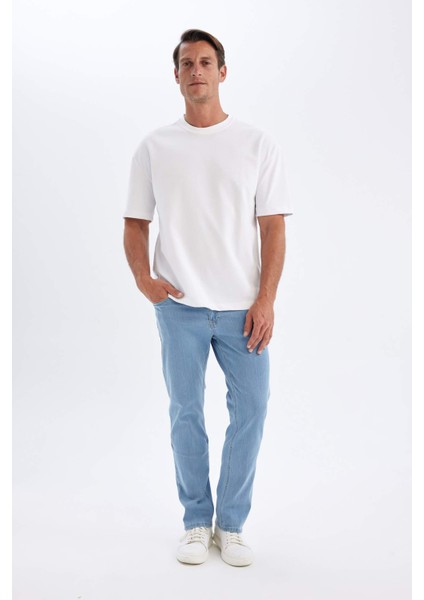 Sergio Regular Fit Normal Kalıp Normal Bel Boru Paça Jean Pantolon D2413AX24SM
