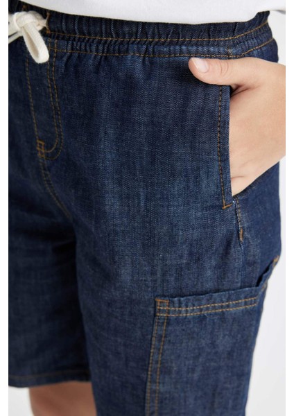 Erkek Çocuk Jean Şort D2687A824SM