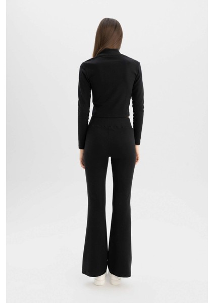 Coool Flare Fit Ribana Basic Eşofman Altı D0651AX24SP