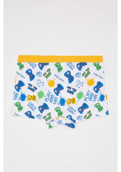 Erkek Çocuk Desenli 3'lü Boxer C4052A824SM