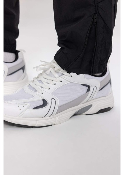 Fit Jogger Eşofman Altı Standart Fit Dokuma Çift Cepli B4777AX24SP