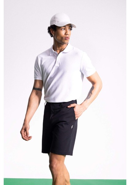 DeFactoFit Slim Fit Polo Yaka Kısa Kollu Pamuklu Tişört V2910AZ24SP modelleri