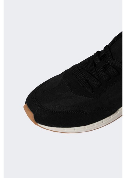 Kadın Düz Taban Bağcıklı Sneaker B9722AXNS