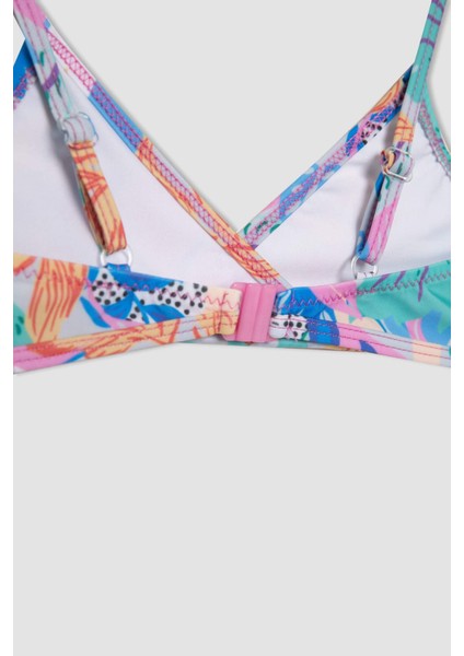 Kız Çocuk Desenli Bikini Takımı C0328A824SM