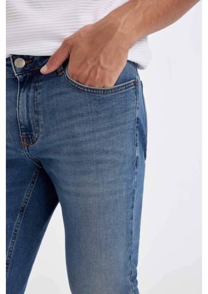 Pedro Slim Fit Dar Kalıp Normal Bel Dar Paça Jean Pantolon B8418AX24SP