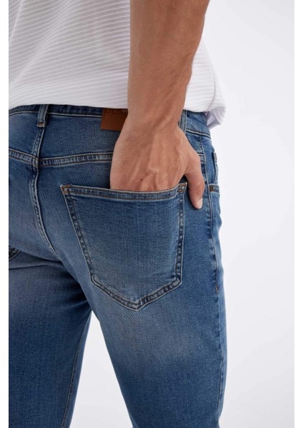Pedro Slim Fit Dar Kalıp Normal Bel Dar Paça Jean Pantolon B8418AX24SP
