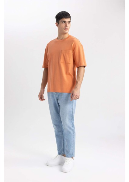 90's Slim Fit Dar Kalıp Yüksek Bel Dar Paça Jean Pantolon C1816AX24SP