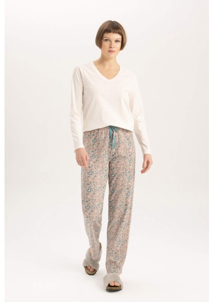 Fall in Love Regular Fit Uzun Kollu Pijama Takımı B9169AX23WN