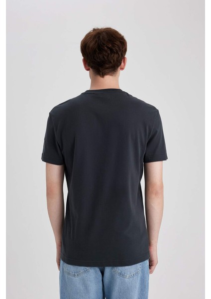 AC/DC Bisiklet Yaka Kısa Kollu Tişört B5328AX23WN