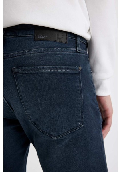 Sergio Regular Fit Normal Kalıp Normal Bel Boru Paça Jean Pantolon B4538AX23AU