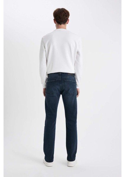 Sergio Regular Fit Normal Kalıp Normal Bel Boru Paça Jean Pantolon B4538AX23AU