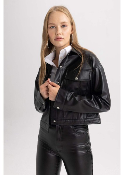 Coool Oversize Fit Uzun Kollu Gömlek B2811AX23WN