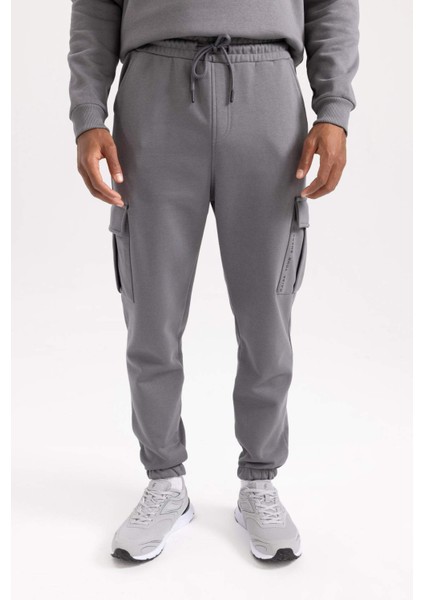 Fit Standart Fit Kargo Cepli Jogger Eşofman Altı Y7119AZ23AU