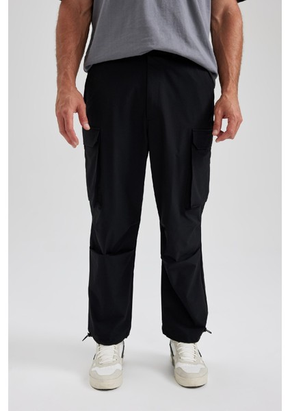 Pantolon Relax Fit Kargo Cepli Lastikli Paça A5301AX23AU