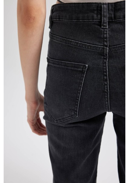 Rebeca Skinny Fit Normal Bel Dar Paça Bilek Boy Jean Pantolon B1933AX23AU